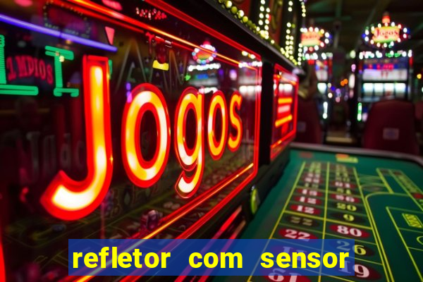 refletor com sensor noturno como instalar